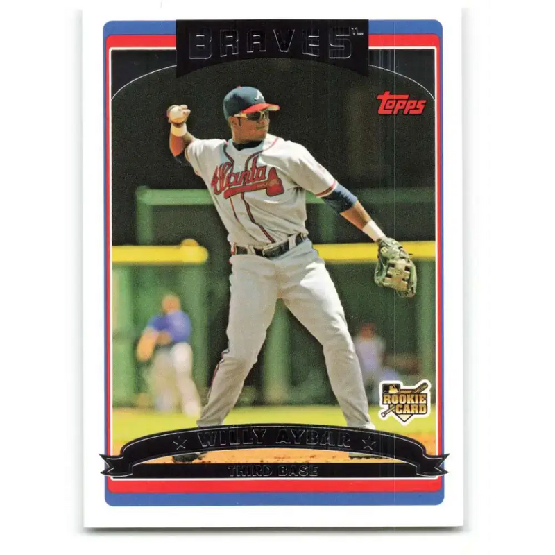 2006 Topps Update #146 Willy Aybar EX Excellent RC Rookie Atlanta Braves Baseball Card