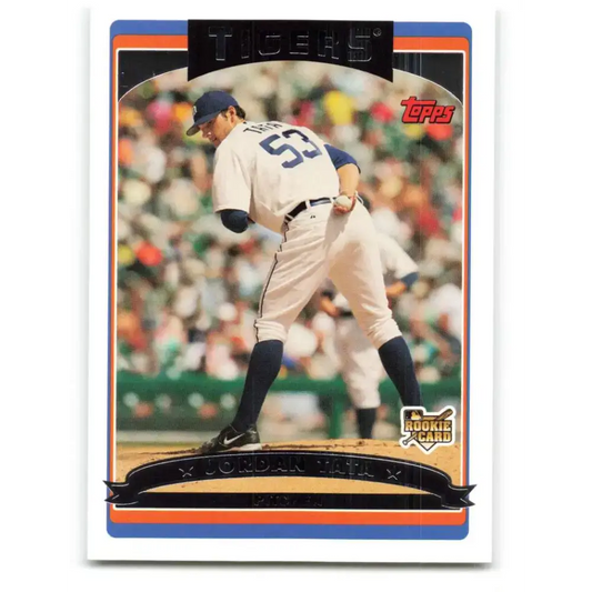 2006 Topps Update #152 Jordan Tata EX Excellent RC Rookie Detroit Tigers Baseball Card