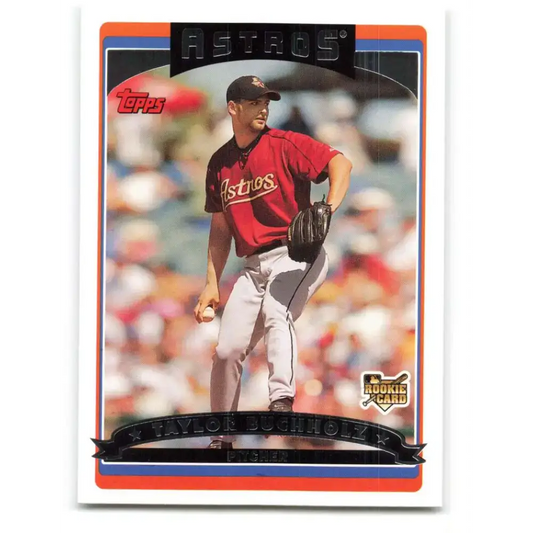 2006 Topps Update #163 Taylor Buchholz EX Excellent RC Rookie Houston Astros Baseball Card