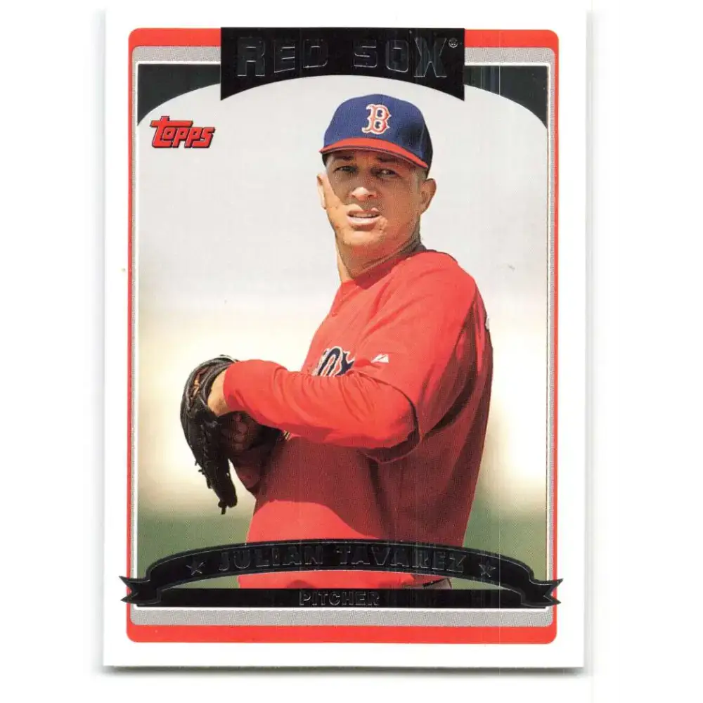 2006 Topps Update #19 Julian Tavarez EX Excellent Boston Red Sox Baseball Card - Baseball Card Single