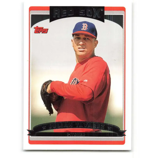2006 Topps Update #19 Julian Tavarez EX Excellent Boston Red Sox Baseball Card - Baseball Card Single