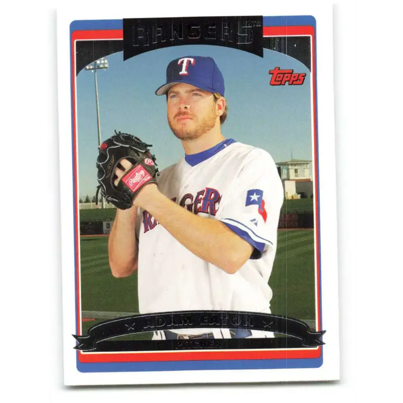 2006 Topps Update #2 Adam Eaton EX Excellent Texas Rangers Baseball Card - Baseball Card Single