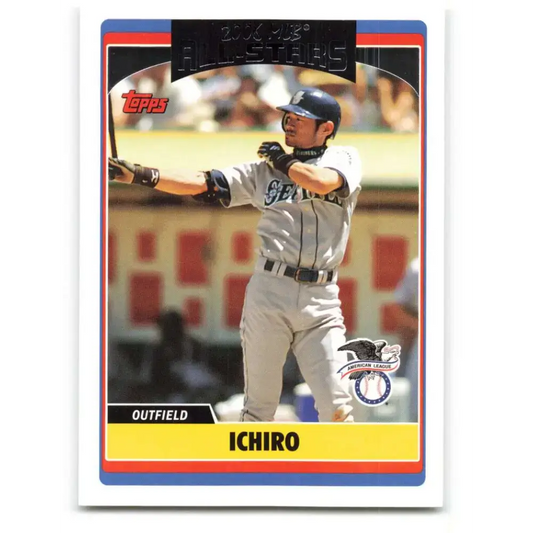 2006 Topps Update #218 Ichiro Suzuki EX Excellent Seattle Mariners Baseball Card