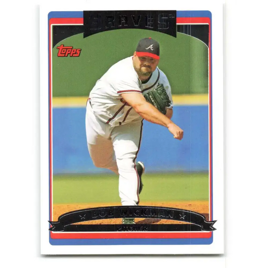 2006 Topps Update #22 Bob Wickman EX Excellent Atlanta Braves Baseball Card