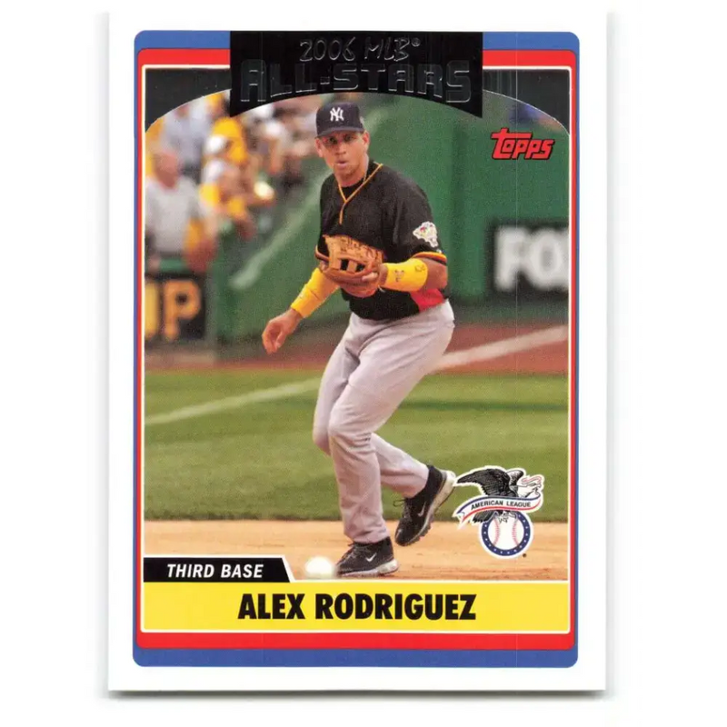 2006 Topps Update #220 Alex Rodriguez EX Excellent New York Yankees Baseball Card - Baseball Card Single