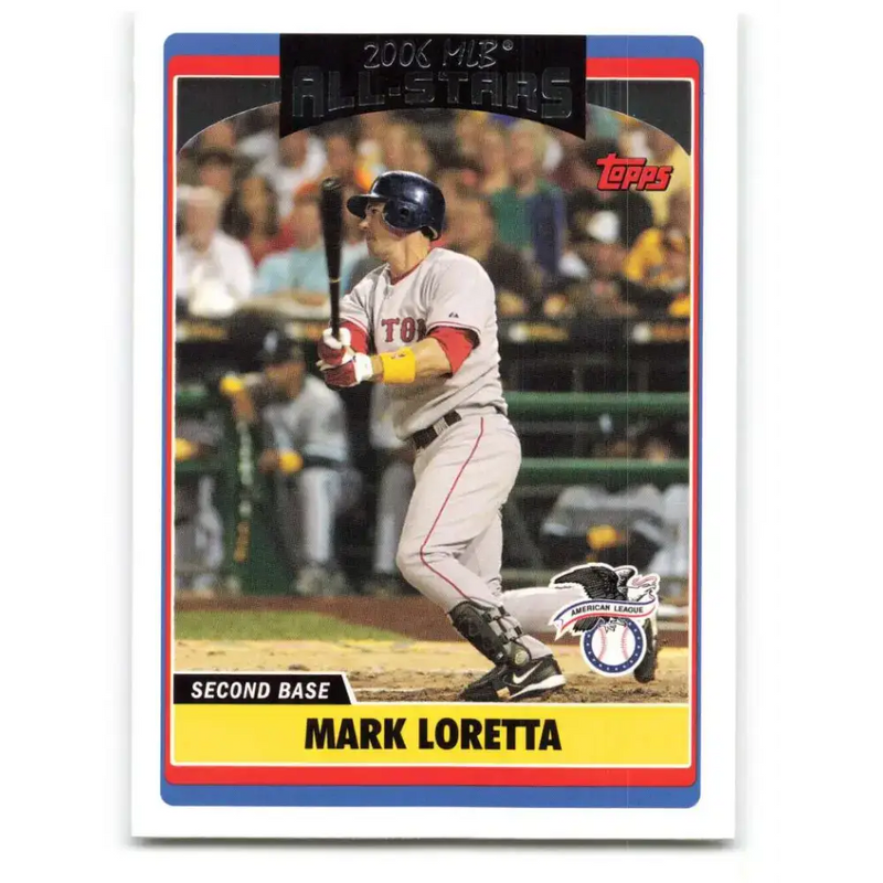 2006 Topps Update #225 Mark Loretta EX Excellent Boston Red Sox Baseball Card - Baseball Card Single