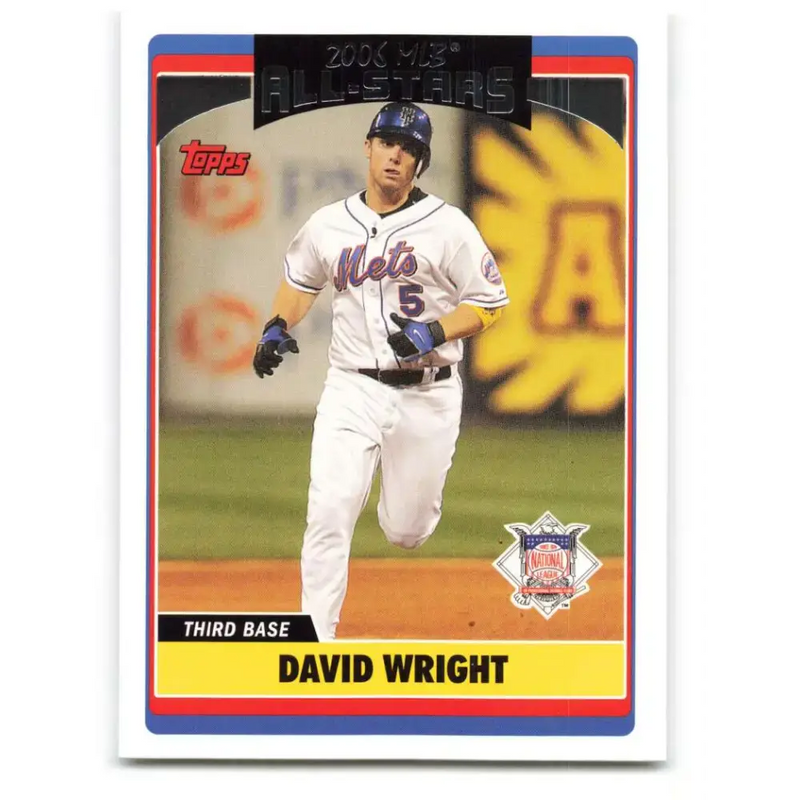 2006 Topps Update #232 David Wright EX Excellent New York Mets Baseball Card