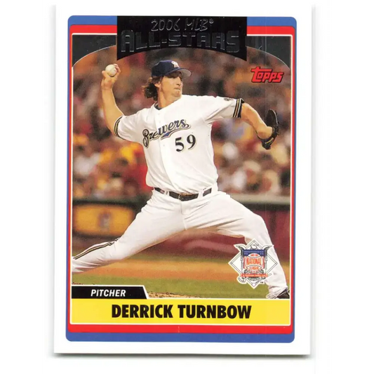 2006 Topps Update #236 Derrick Turnbow EX Excellent Milwaukee Brewers Baseball Card