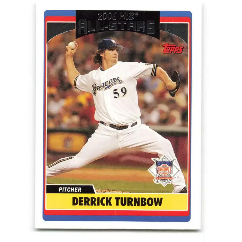 2006 Topps Update #236 Derrick Turnbow EX Excellent Milwaukee Brewers Baseball Card - Baseball Card Single