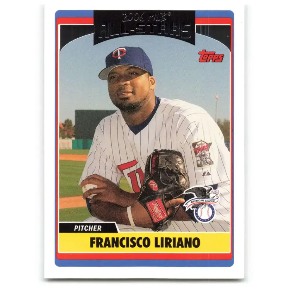 2006 Topps Update #238 Francisco Liriano EX Excellent Minnesota Twins Baseball Card - Baseball Card Single