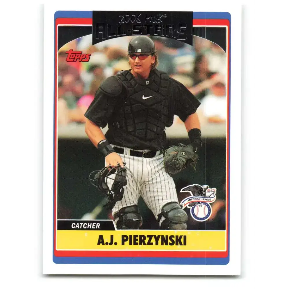 2006 Topps Update #239 A.J. Pierzynski EX Excellent Chicago White Sox Baseball Card - Baseball Card Single
