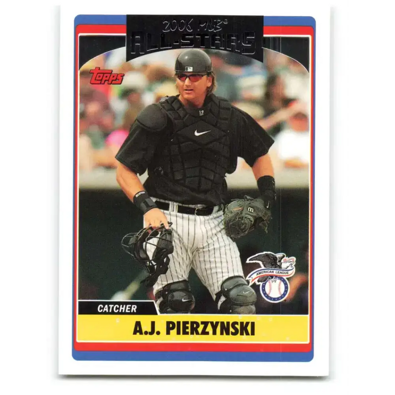 2006 Topps Update #239 A.J. Pierzynski EX Excellent Chicago White Sox Baseball Card - Baseball Card Single