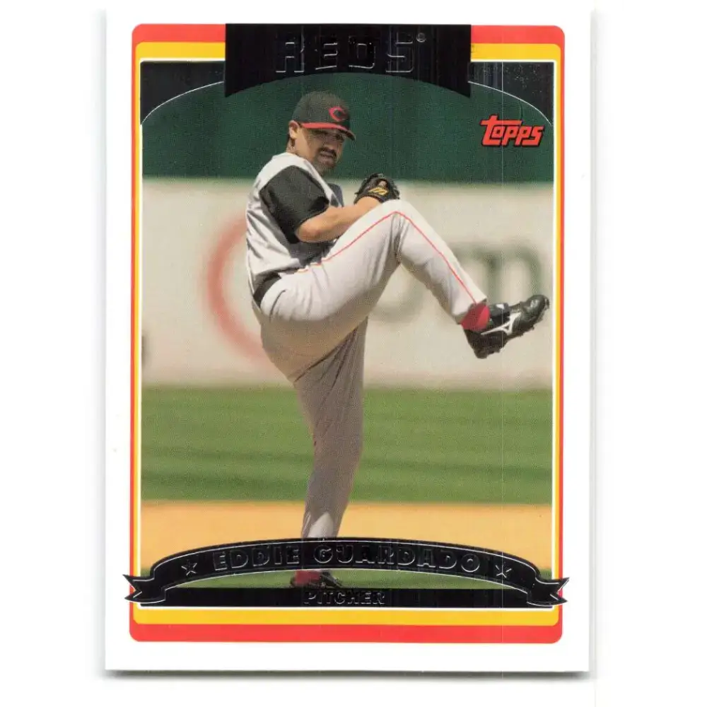 2006 Topps Update #24 Eddie Guardado EX Excellent Cincinnati Reds Baseball Card - Baseball Card Single