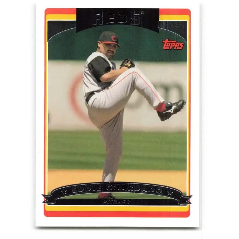 2006 Topps Update #24 Eddie Guardado EX Excellent Cincinnati Reds Baseball Card - Baseball Card Single