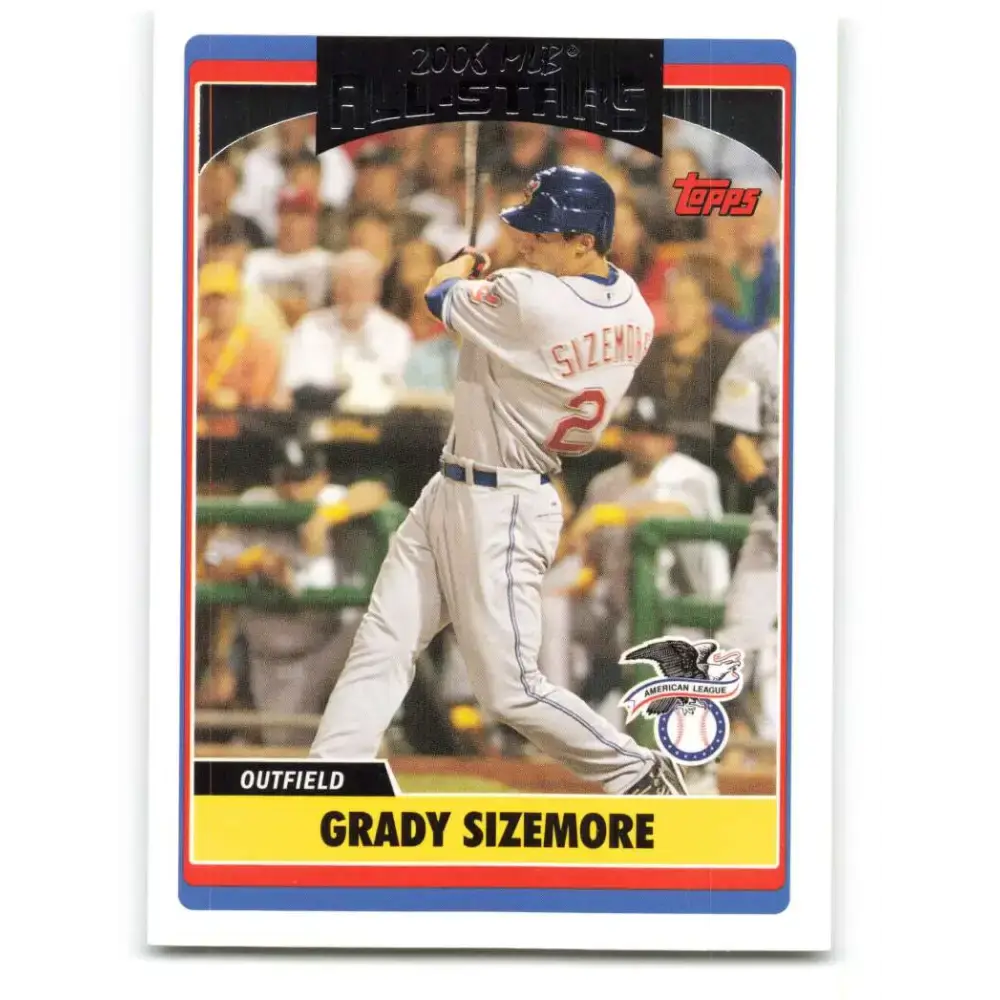 2006 Topps Update #240 Grady Sizemore EX Excellent Cleveland Indians Baseball Card - Baseball Card Single