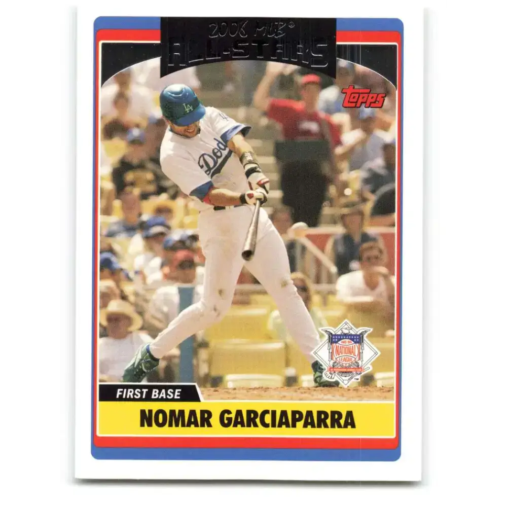 2006 Topps Update #244 Nomar Garciaparra EX Excellent Los Angeles Dodgers Baseball Card - Baseball Card Single
