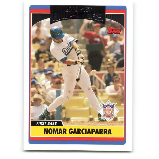 2006 Topps Update #244 Nomar Garciaparra EX Excellent Los Angeles Dodgers Baseball Card