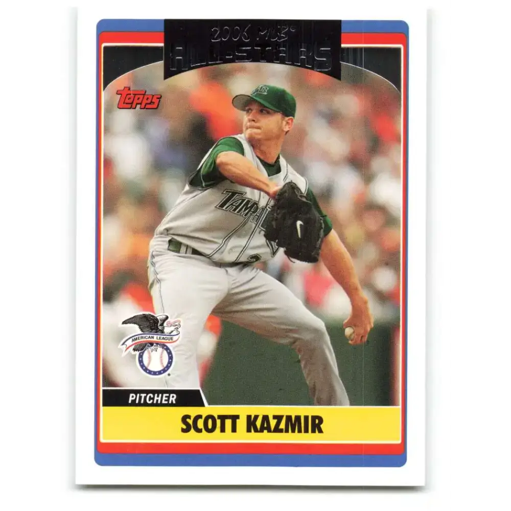 2006 Topps Update #245 Scott Kazmir EX Excellent Tampa Bay Devil Rays Baseball Card