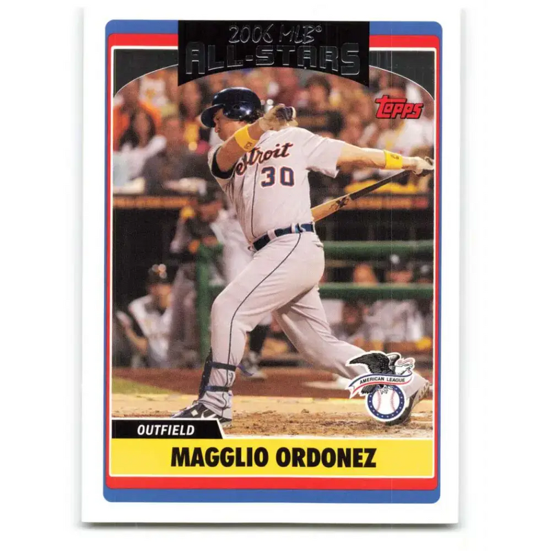 2006 Topps Update #248 Magglio Ordonez EX Excellent Detroit Tigers Baseball Card - Baseball Card Single
