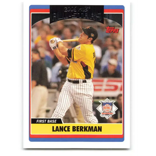 2006 Topps Update #254 Lance Berkman EX Excellent Houston Astros Baseball Card