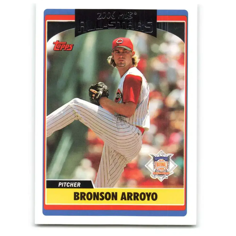 2006 Topps Update #256 Bronson Arroyo EX Excellent Cincinnati Reds Baseball Card - Baseball Card Single