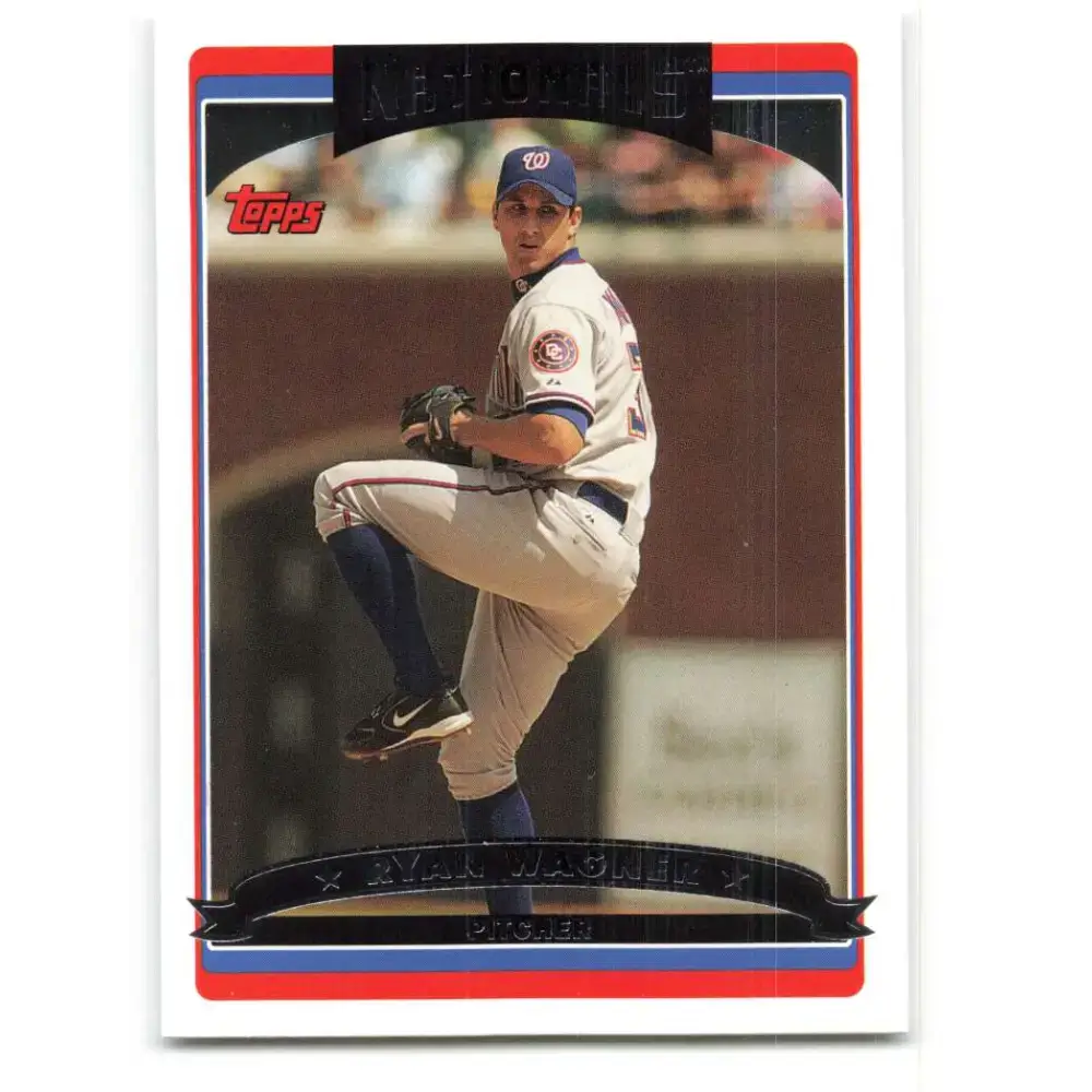 2006 Topps Update #26 Ryan Wagner EX Excellent Washington Nationals Baseball Card - Baseball Card Single
