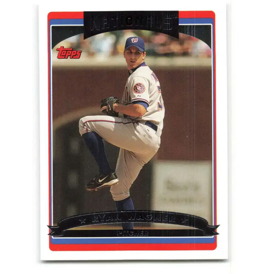 2006 Topps Update #26 Ryan Wagner EX Excellent Washington Nationals Baseball Card