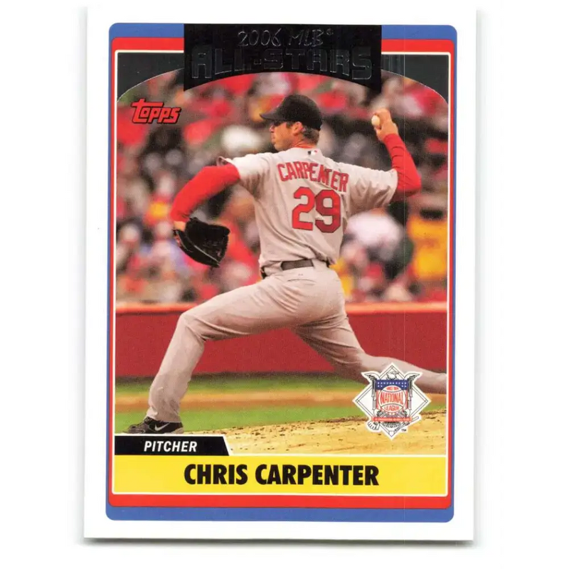 2006 Topps Update #260 Chris Carpenter EX Excellent St. Louis Cardinals Baseball Card - Baseball Card Single