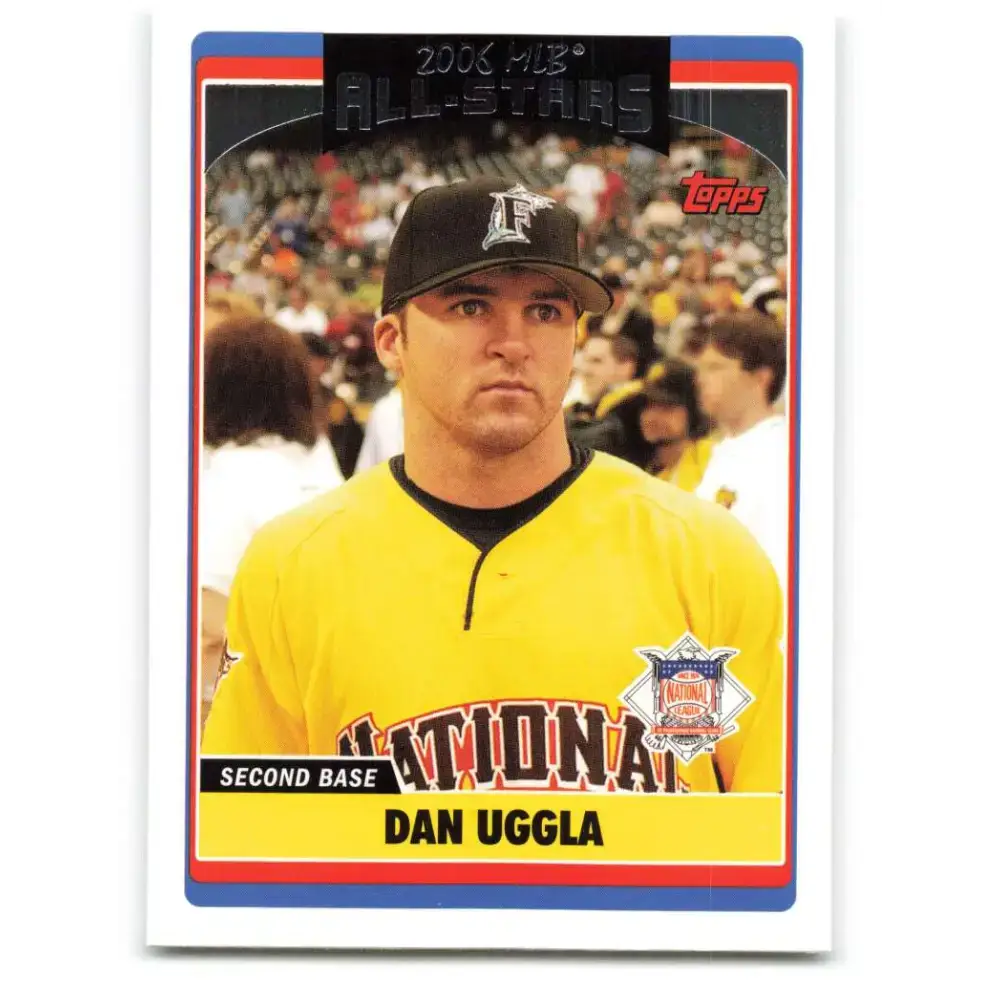 2006 Topps Update #263 Dan Uggla EX Excellent Florida Marlins Baseball Card - Baseball Card Single