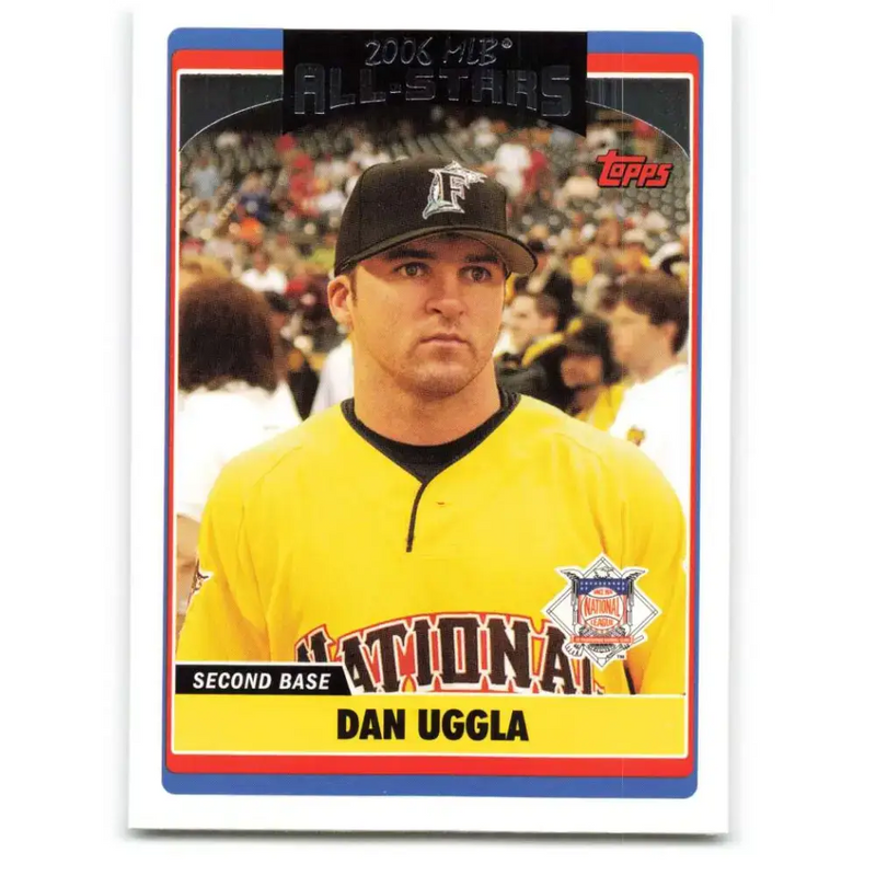 2006 Topps Update #263 Dan Uggla EX Excellent Florida Marlins Baseball Card - Baseball Card Single