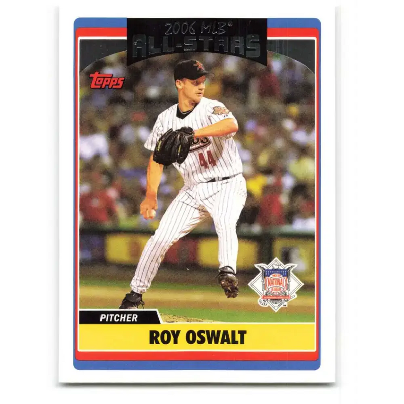2006 Topps Update #265 Roy Oswalt EX Excellent Houston Astros Baseball Card - Baseball Card Single