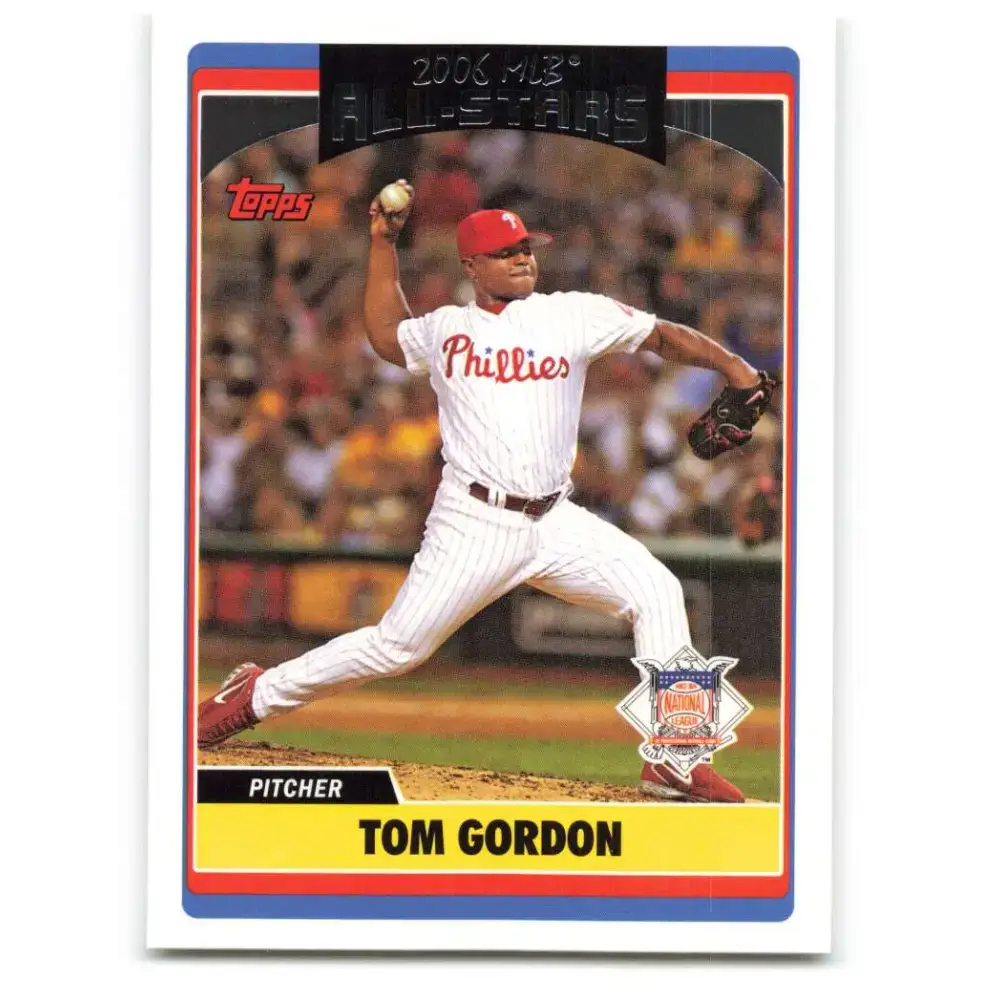 2006 Topps Update #266 Tom Gordon EX Excellent Philadelphia Phillies Baseball Card - Baseball Card Single