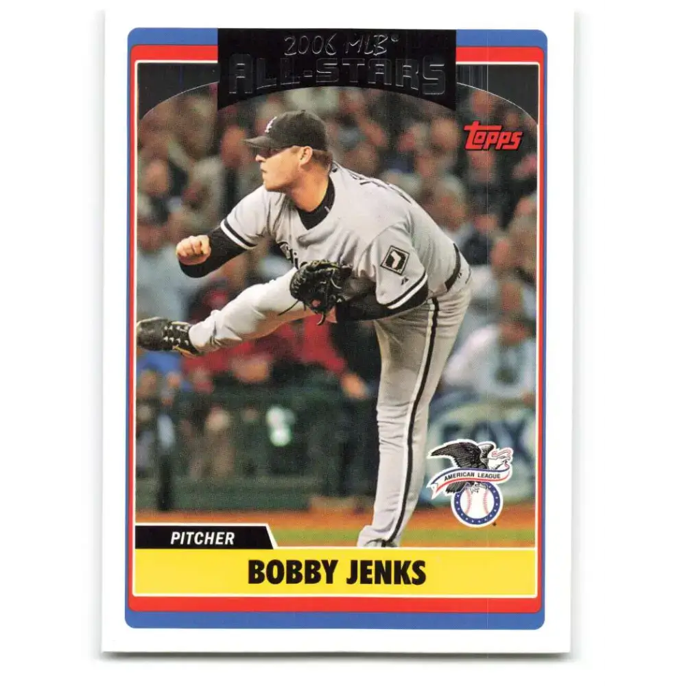2006 Topps Update #268 Bobby Jenks EX Excellent Chicago White Sox Baseball Card - Baseball Card Single