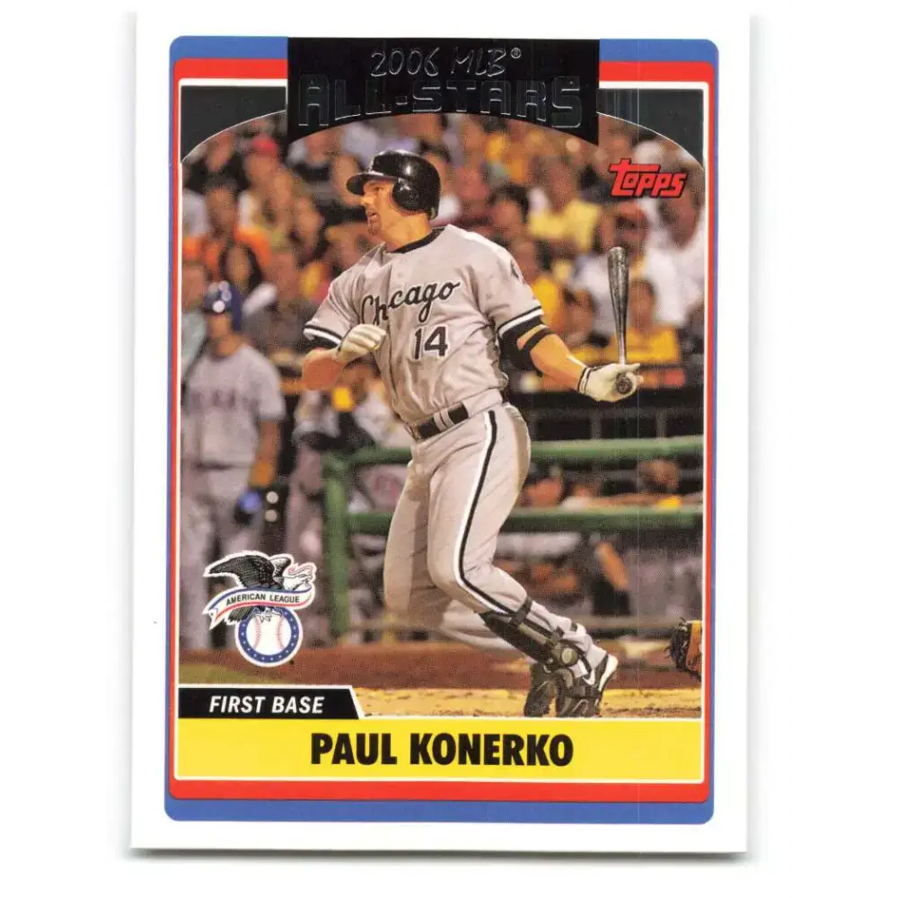 2006 Topps Update #270 Paul Konerko EX Excellent Chicago White Sox Baseball Card - Baseball Card Single