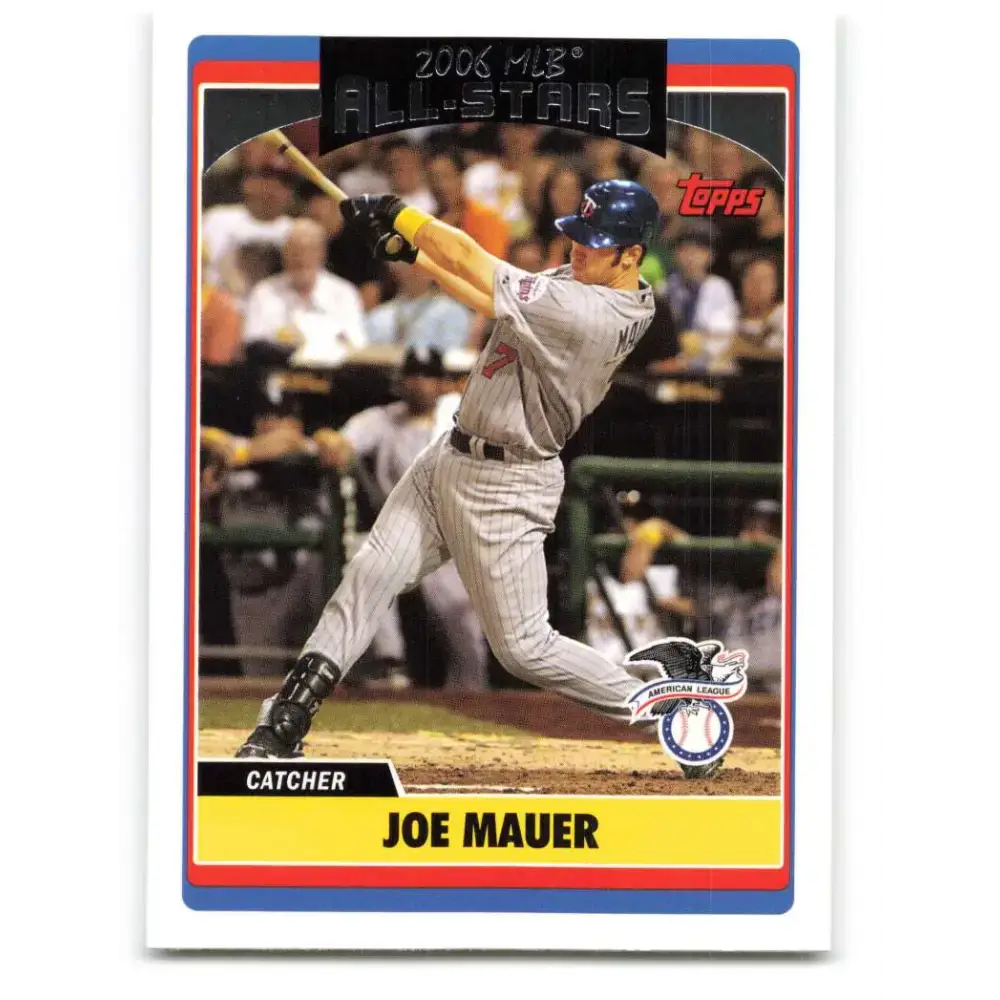 2006 Topps Update #271 Joe Mauer EX Excellent Minnesota Twins Baseball Card - Baseball Card Single