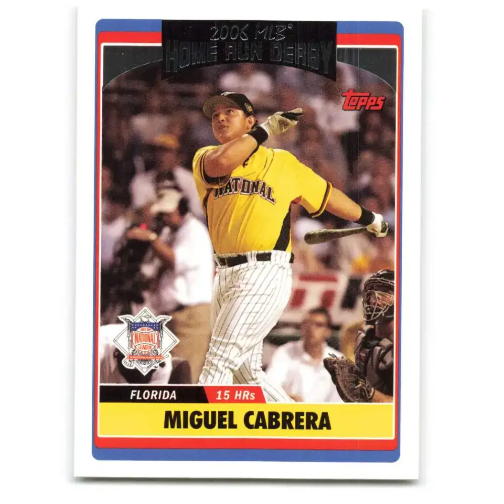 2006 Topps Update #285 Miguel Cabrera EX Excellent Florida Marlins Baseball Card - Baseball Card Single