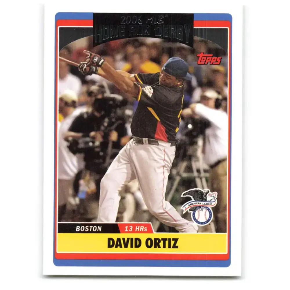 2006 Topps Update #286 David Ortiz EX Excellent Boston Red Sox Baseball Card - Baseball Card Single