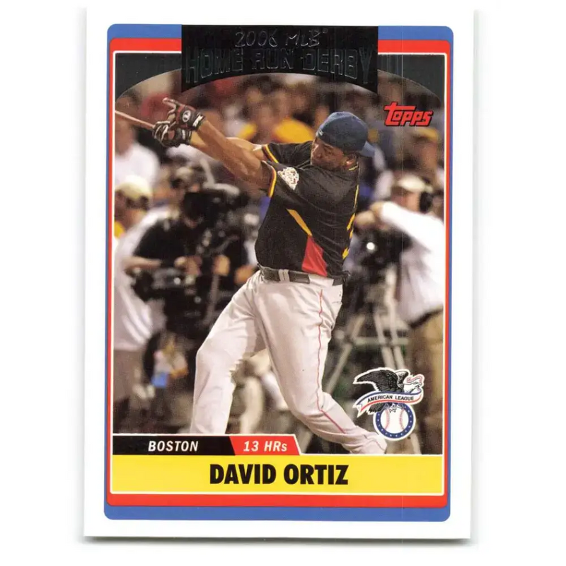 2006 Topps Update #286 David Ortiz EX Excellent Boston Red Sox Baseball Card - Baseball Card Single