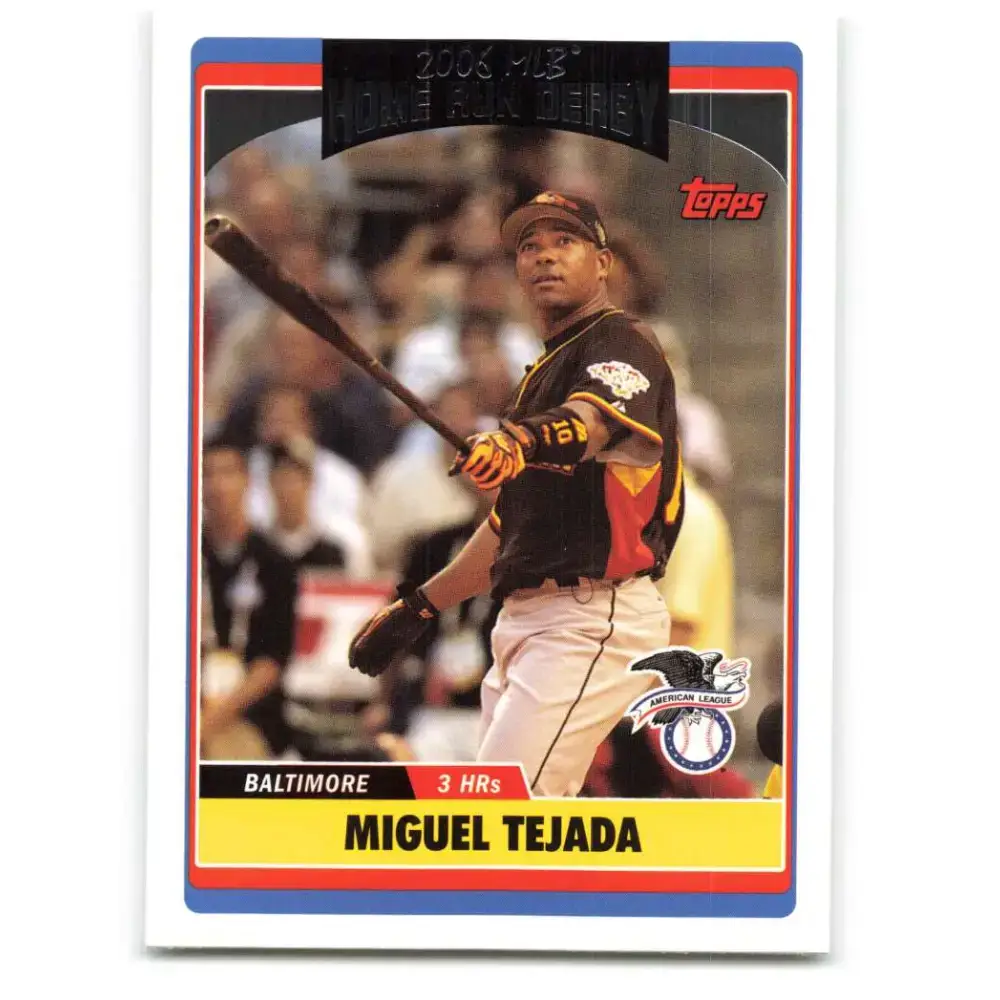 2006 Topps Update #288 Miguel Tejada EX Excellent Baltimore Orioles Baseball Card - Baseball Card Single
