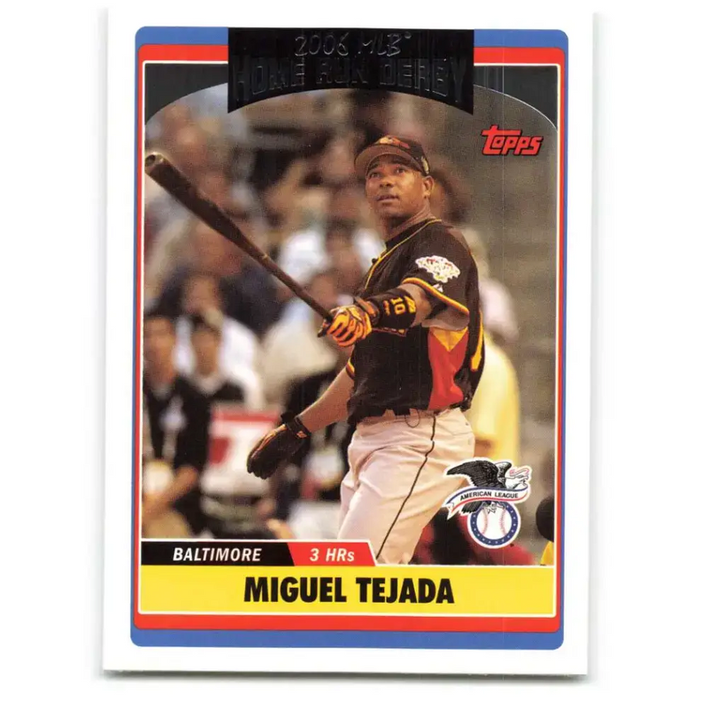 2006 Topps Update #288 Miguel Tejada EX Excellent Baltimore Orioles Baseball Card - Baseball Card Single