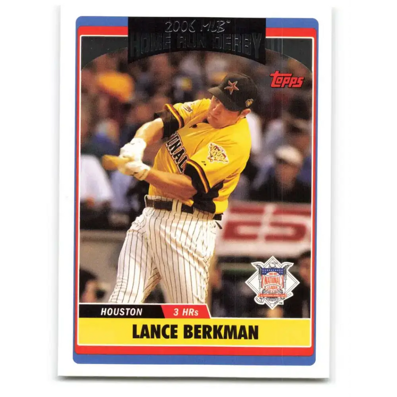 2006 Topps Update #289 Lance Berkman EX Excellent Houston Astros Baseball Card - Baseball Card Single