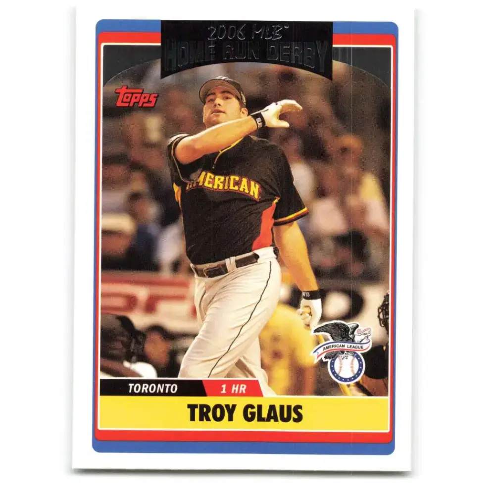 2006 Topps Update #290 Troy Glaus EX Excellent Toronto Blue Jays Baseball Card - Baseball Card Single