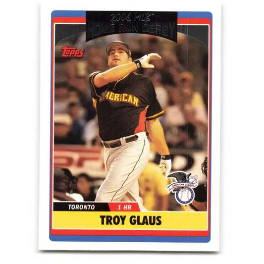 2006 Topps Update #290 Troy Glaus EX Excellent Toronto Blue Jays Baseball Card