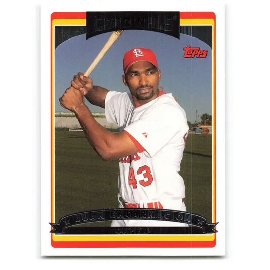 2006 Topps Update #3 Juan Encarnacion EX Excellent St. Louis Cardinals Baseball Card - Baseball Card Single