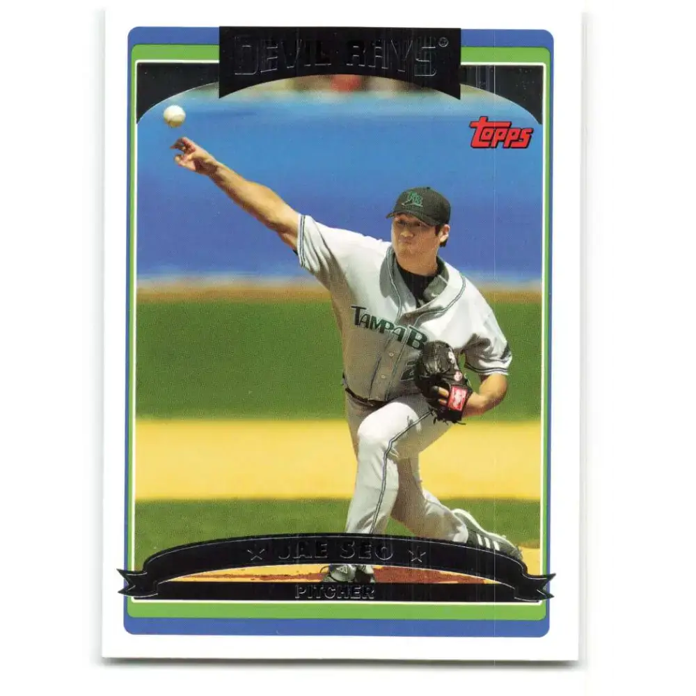 2006 Topps Update #30 Jae Seo EX Excellent Tampa Bay Devil Rays Baseball Card - Baseball Card Single