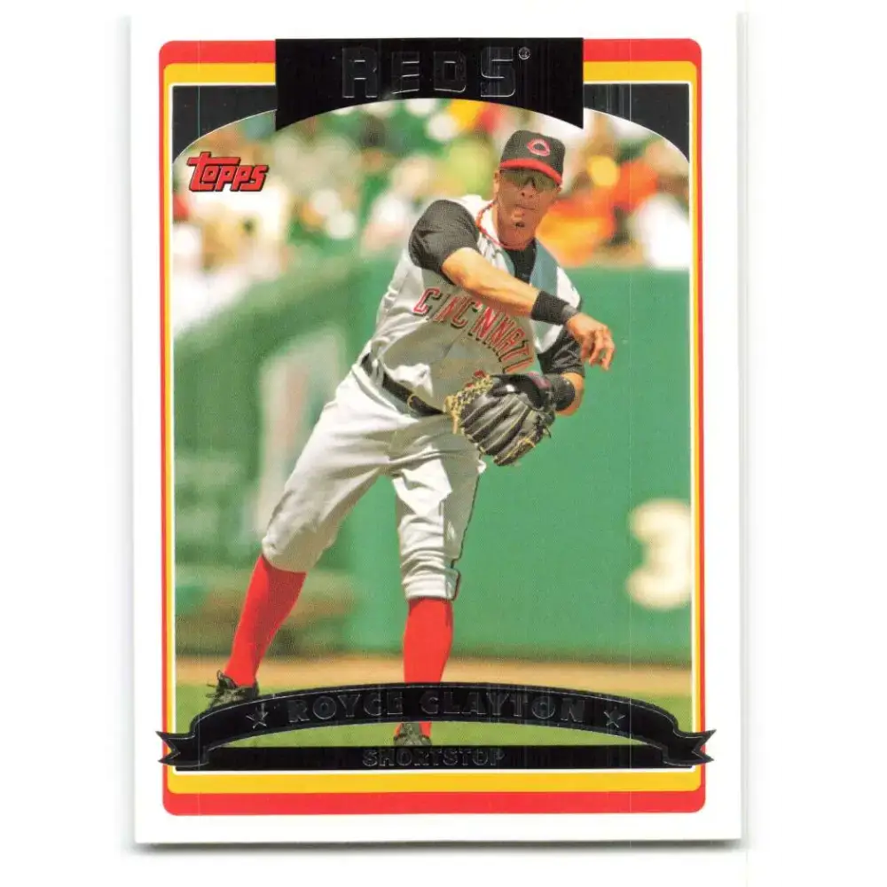 2006 Topps Update #31 Royce Clayton EX Excellent Cincinnati Reds Baseball Card - Baseball Card Single