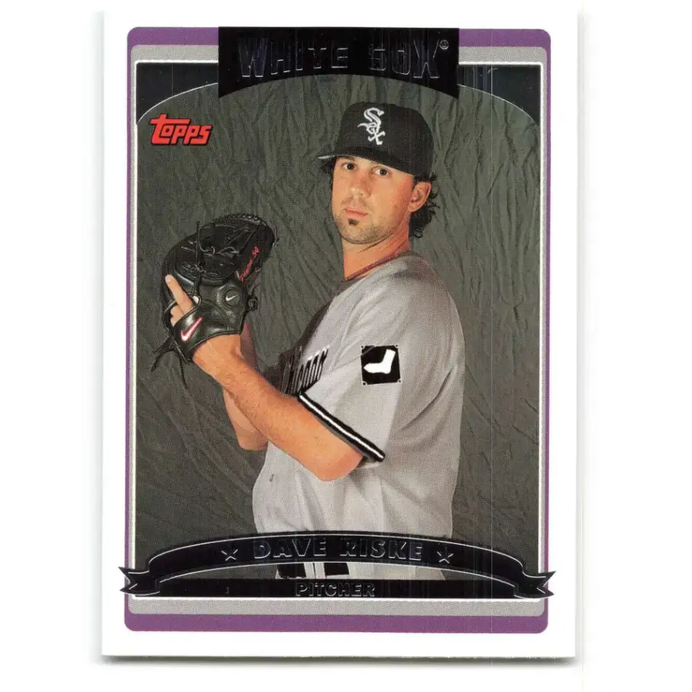 2006 Topps Update #32 Dave Riske EX Excellent Chicago White Sox Baseball Card - Baseball Card Single