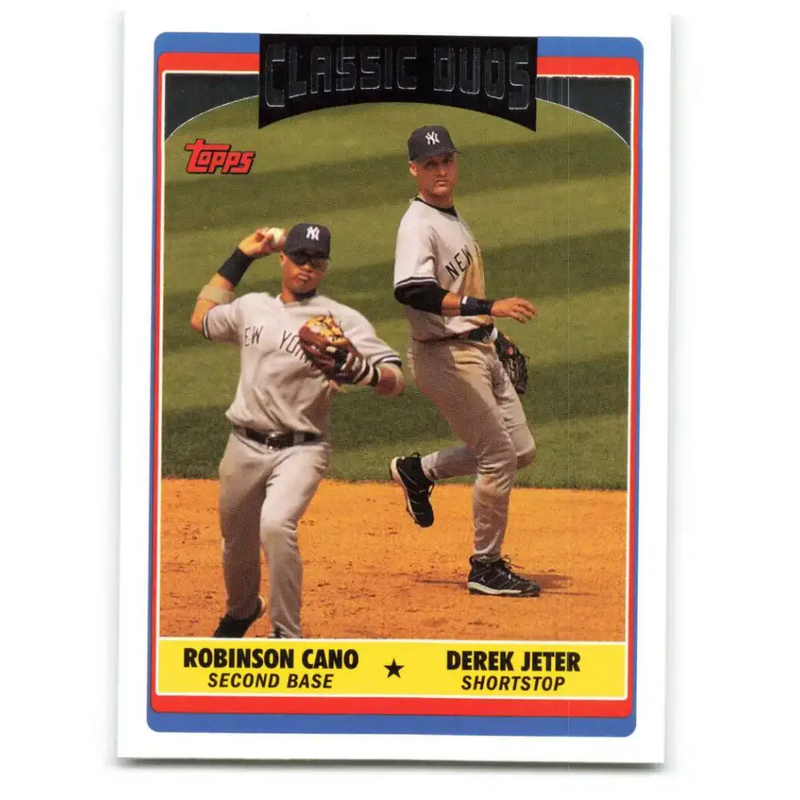 2006 Topps Update #321 Derek Jeter/Robinson Cano EX Excellent New York Yankees Baseball Card - Baseball Card Single