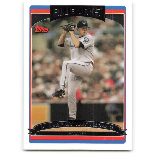 2006 Topps Update #40 Jeremy Accardo EX Excellent Toronto Blue Jays Baseball Card