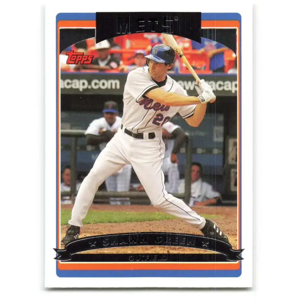 2006 Topps Update #41 Shawn Green EX Excellent New York Mets Baseball Card - Baseball Card Single